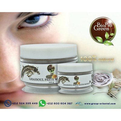 Moroccan ghassoul paste
